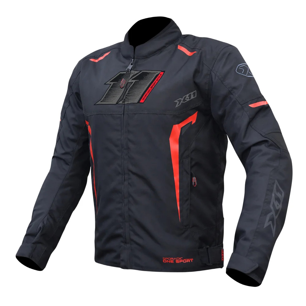 Jaqueta X11 Masculina One Sport Sporadic Preto/Vermelho - Spinelli